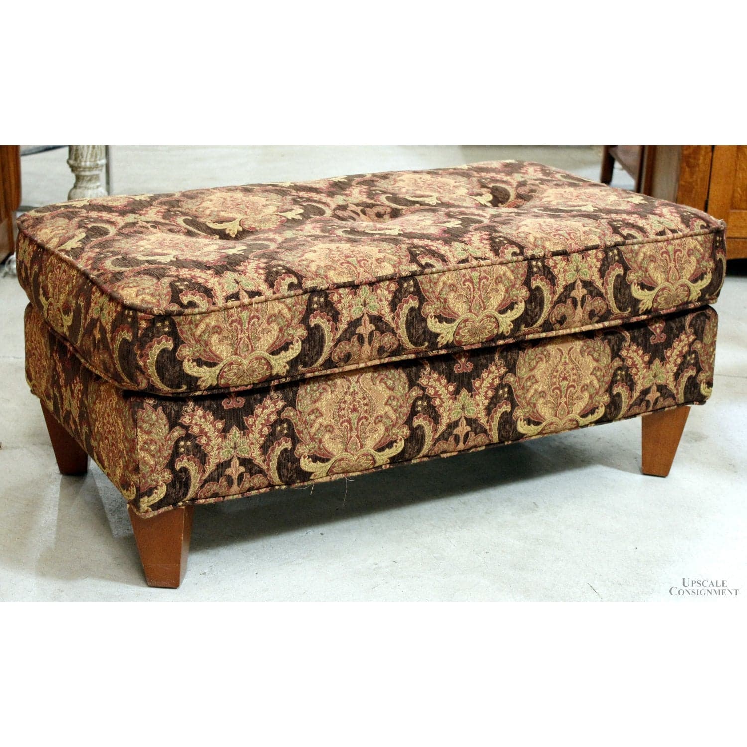 Rectangular Ottoman - Brown - Thumbnail 2