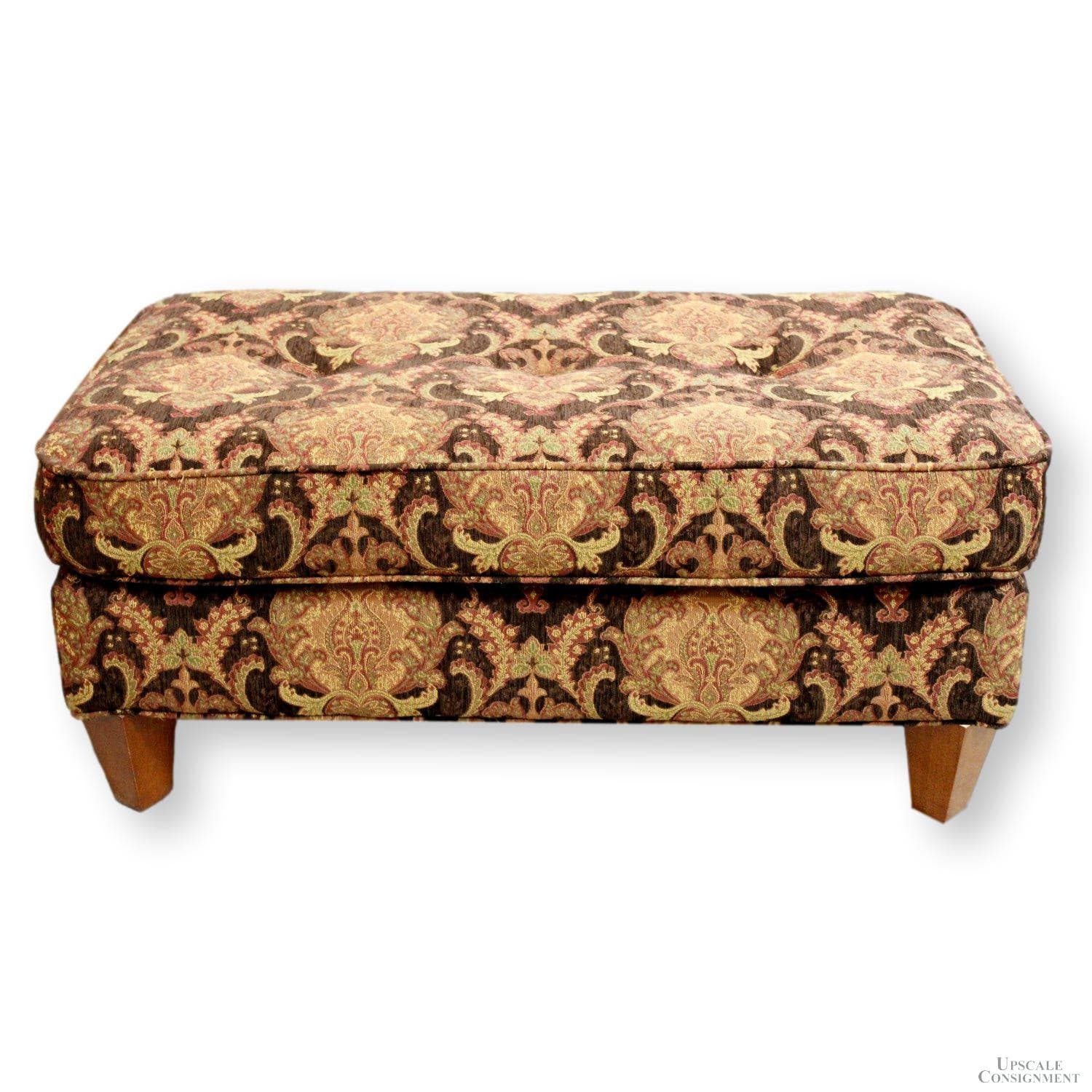 Rectangular Ottoman - Brown - Image 1