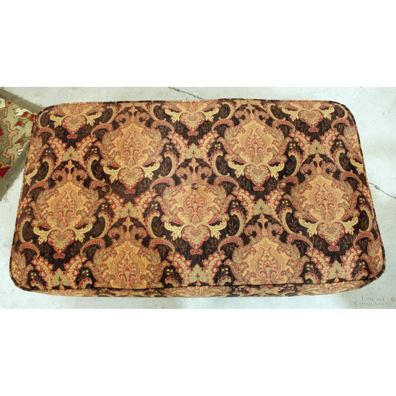 Rectangular Ottoman - Brown - Thumbnail 3