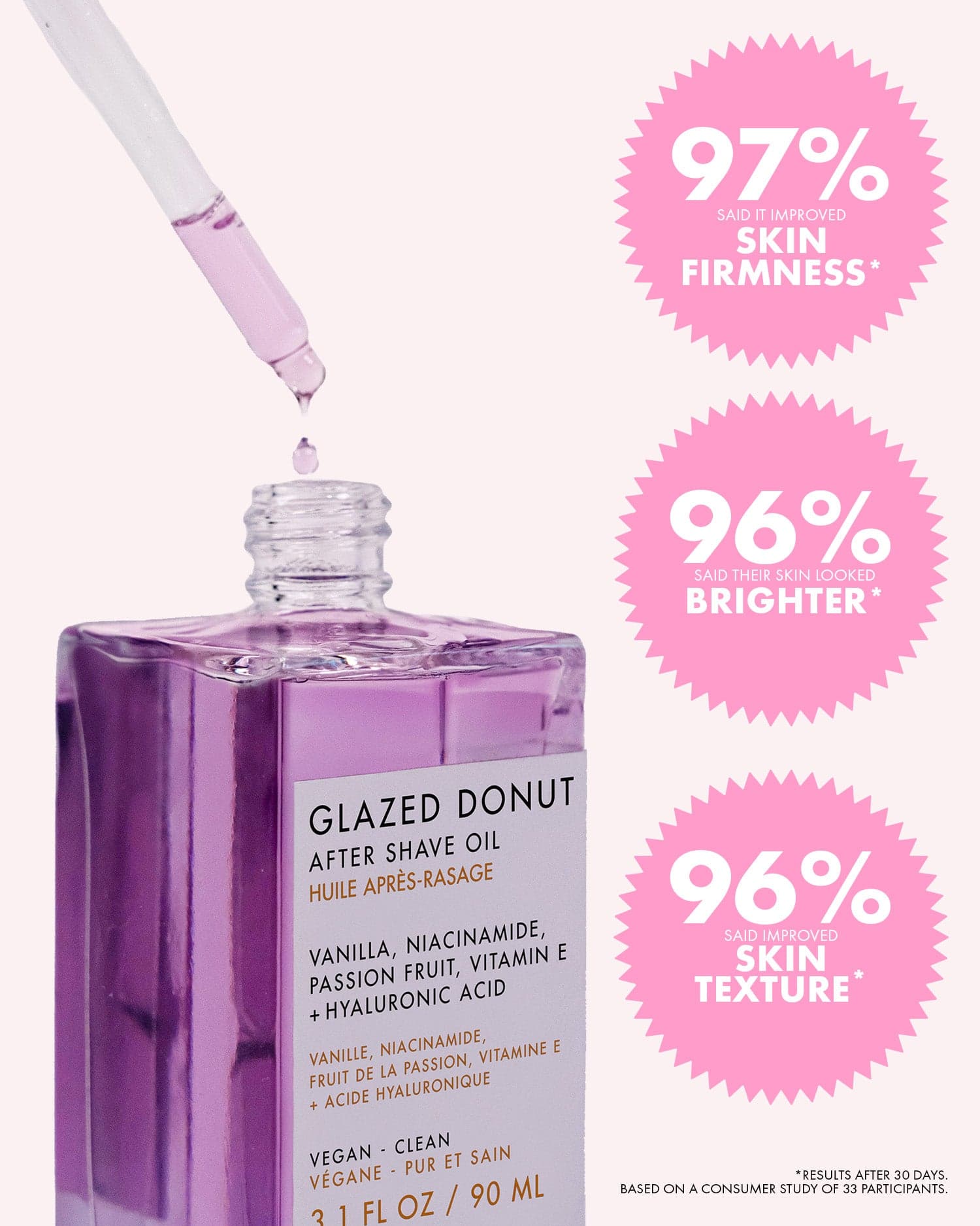 Truly Beauty, Glazed Donut After Shave Oil, 3.1 Fl Oz (90 Ml) - Thumbnail 5
