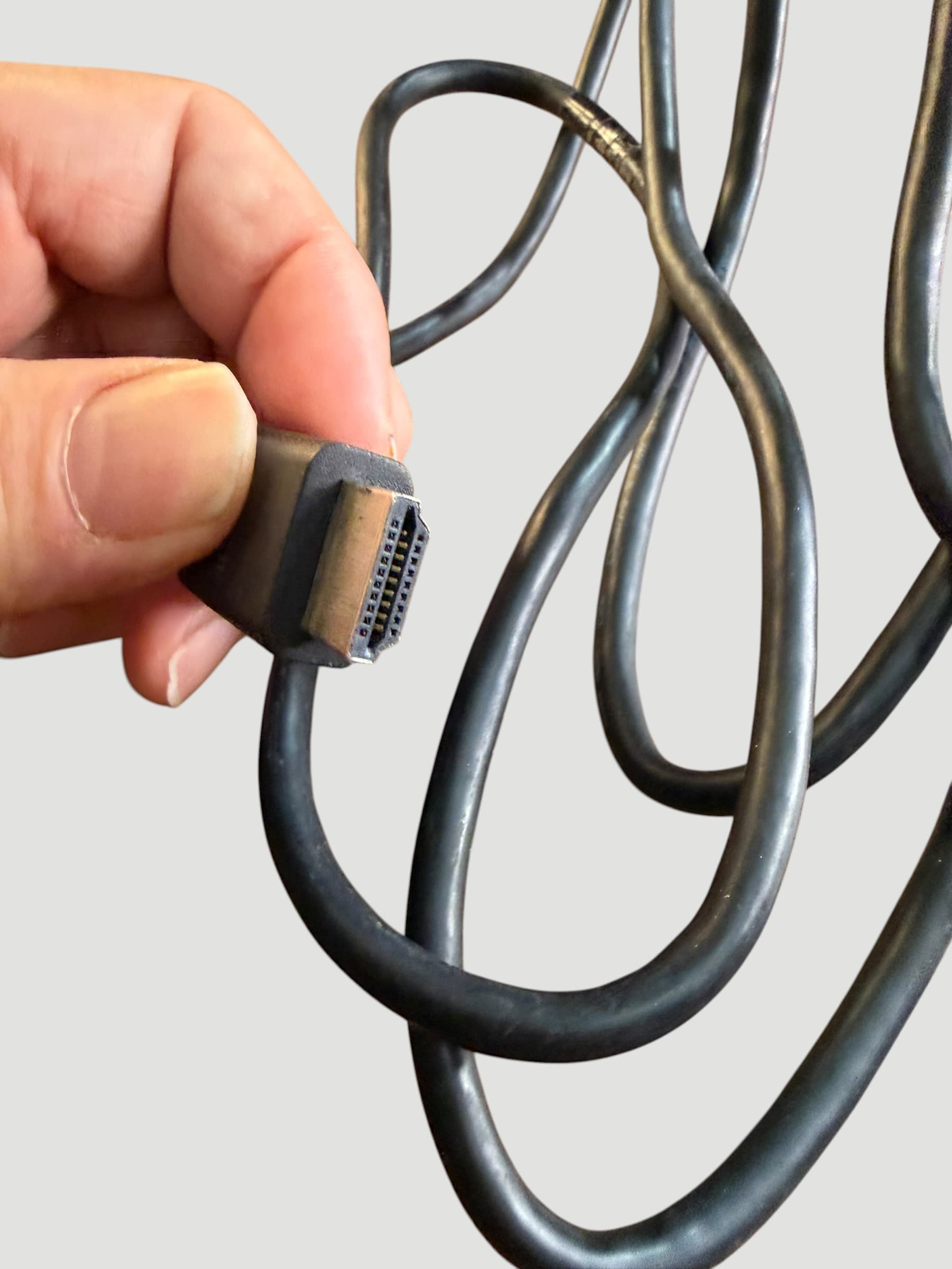 HDMI Cable Male to Male Standard Connector Black High Speed TV Monitor 6FT Used - Thumbnail 3