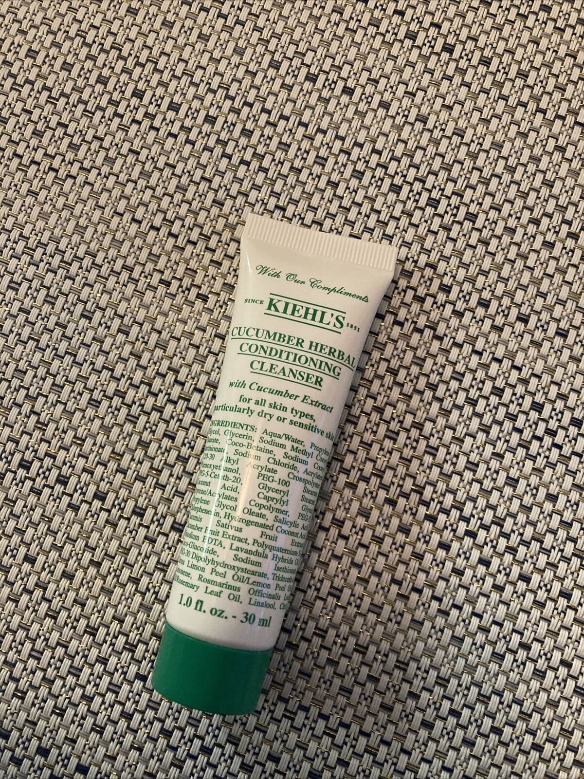 Kiehl S Cucumber Herbal Conditioning Cleanser 30ml - Image 1
