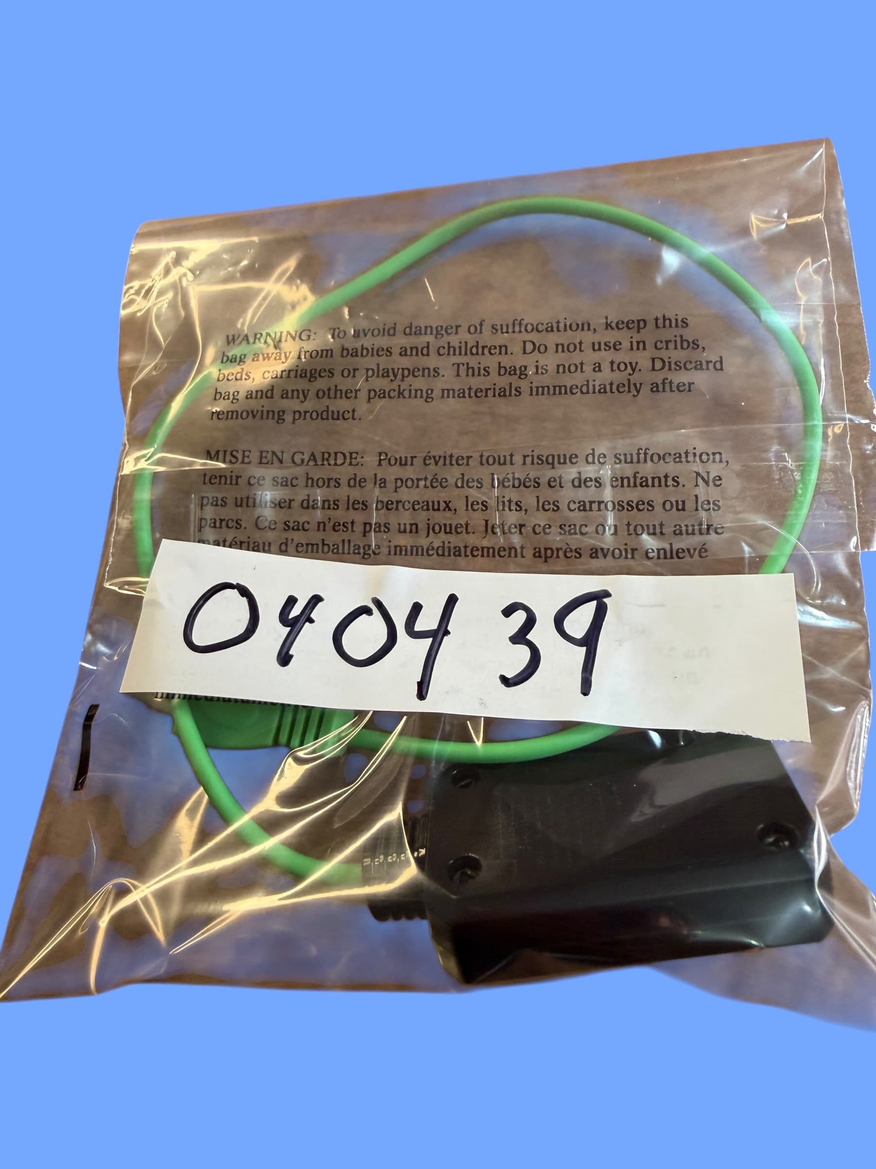 USB-A to USB-B Printer Cable Green Inline Adapter Junction Box Short Cord Used - Thumbnail 3