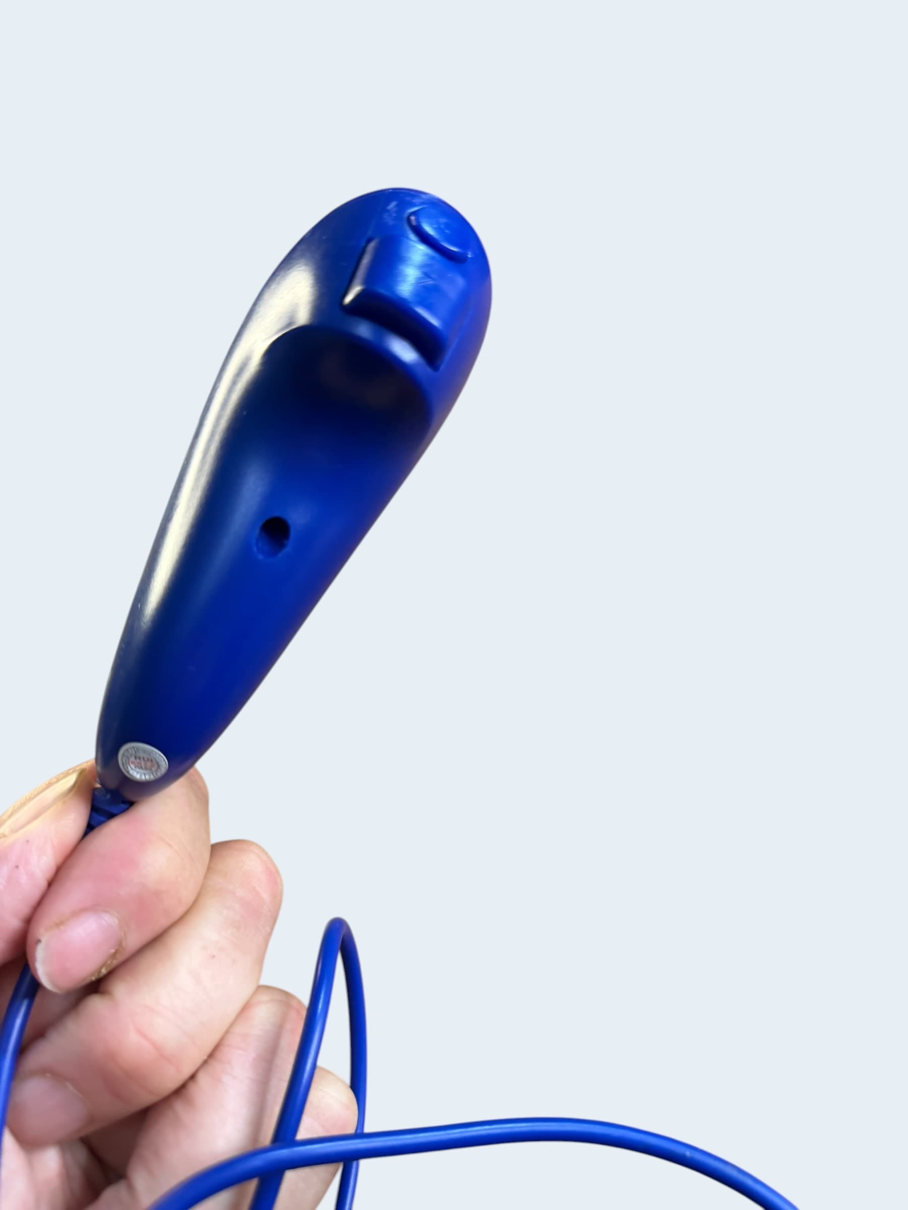 Blue Nunchuk Controller Nintendo Wii Wii U Third Party Aftermarket Used Gaming - Thumbnail 3