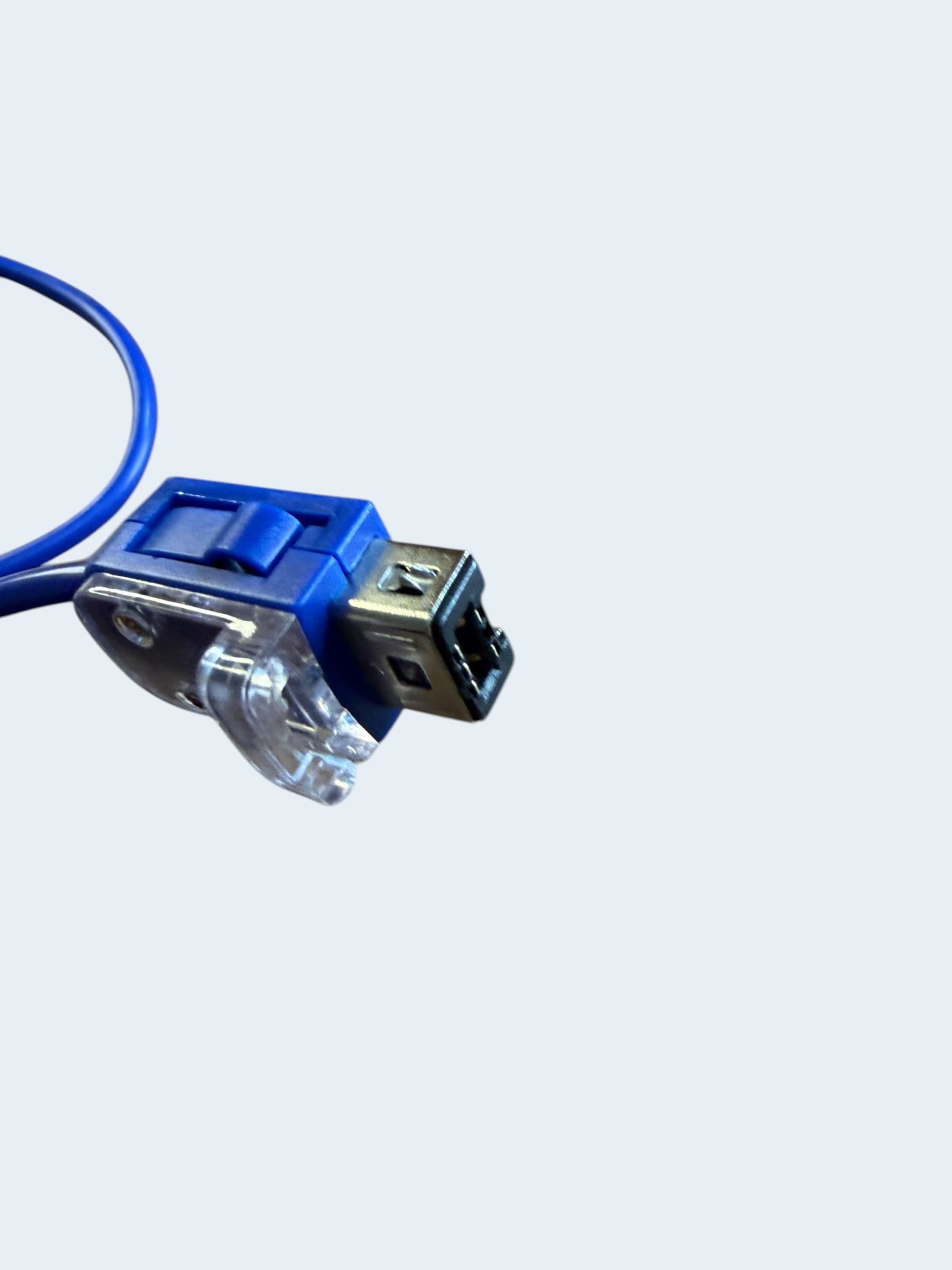 Blue Nunchuk Controller Nintendo Wii Wii U Third Party Aftermarket Used Gaming - Thumbnail 5