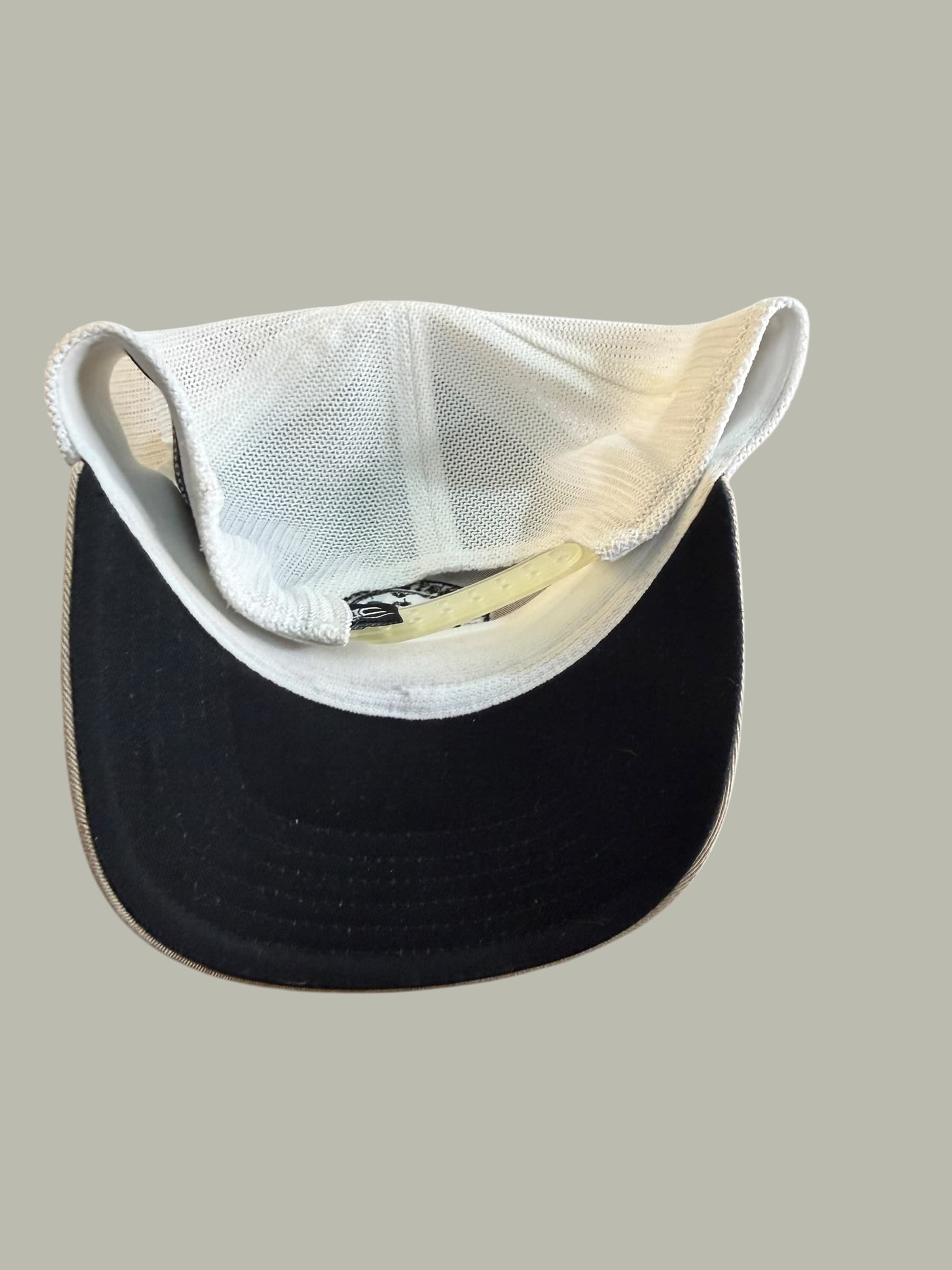 Outdoor Cap RGR-360M Khaki White Mesh Trucker Hat Snapback Construction Promo - Thumbnail 2