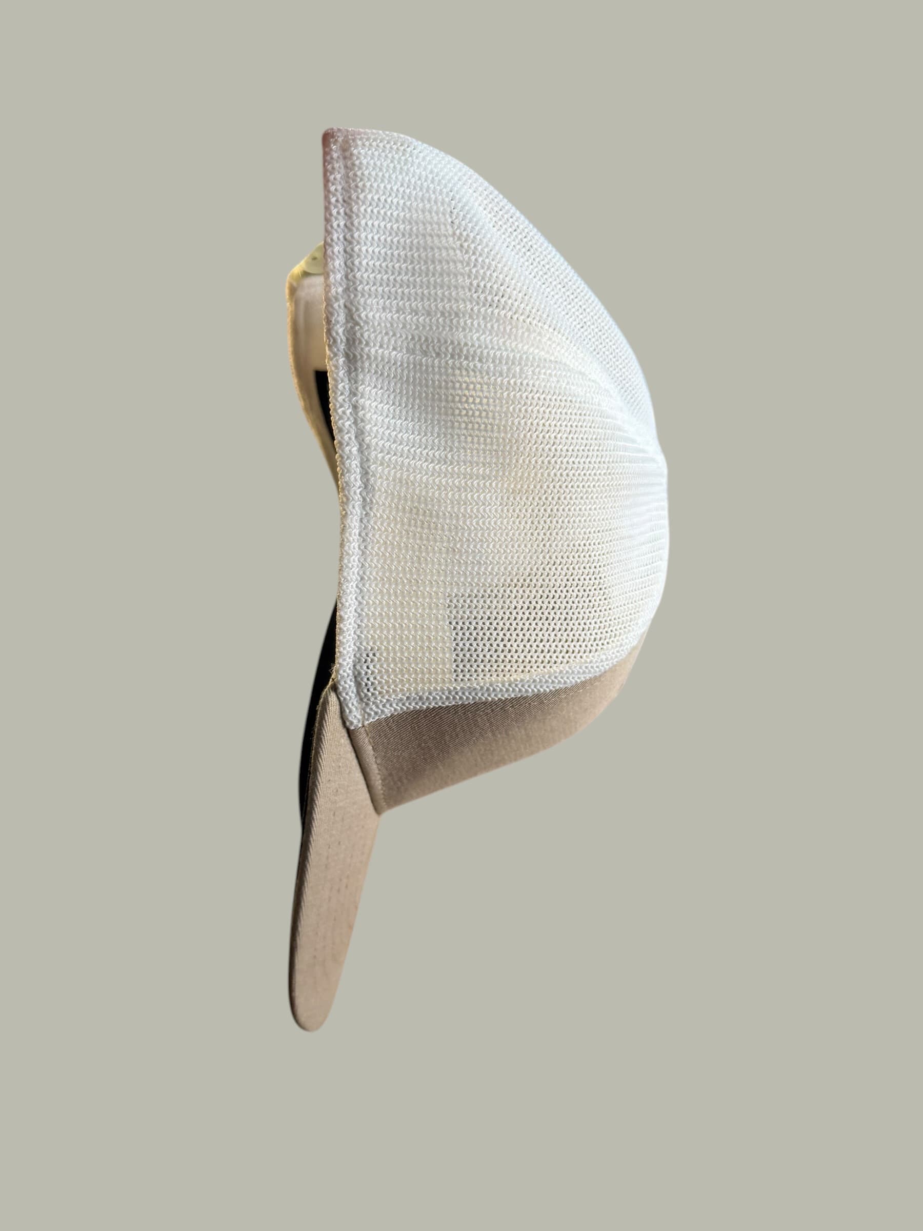 Outdoor Cap RGR-360M Khaki White Mesh Trucker Hat Snapback Construction Promo - Thumbnail 8