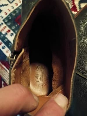 Woman Kork- Ease Leather Boots Size 10/42 Boot With Wedge Heal - Thumbnail 5