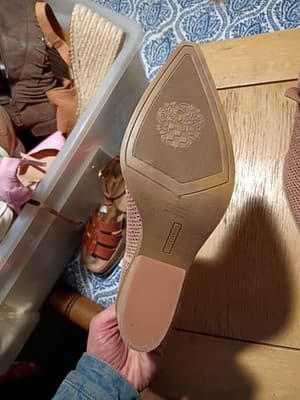 Vince Camuto Women's Light Pink Leather Ankle Boot With 4inch Heel - Thumbnail 6