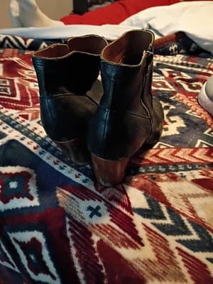 Woman Kork- Ease Leather Boots Size 10/42 Boot With Wedge Heal - Thumbnail 8