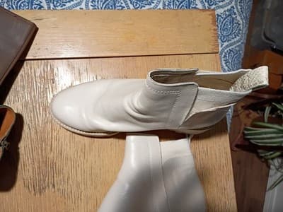 DOLCE VITA HUEY H2O OFF WHITE LEATHER ANKLE BOOT WOMEN'S US 11 HOT MUST HAVE - Thumbnail 3