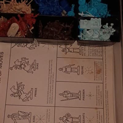 Avalon Hill FEUDAL Strategy Board Game Complete with Plastic Playing Pieces - Thumbnail 5