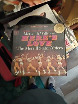 Meredith Willsons Here's Love The Merrill Station Voices Vinyl LP