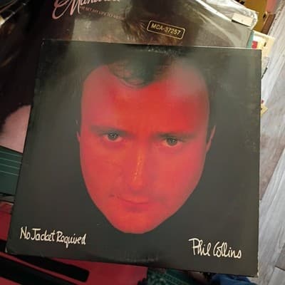 Phil Collins No Jacket Required Vinyl LP Record Album Atlantic 1985