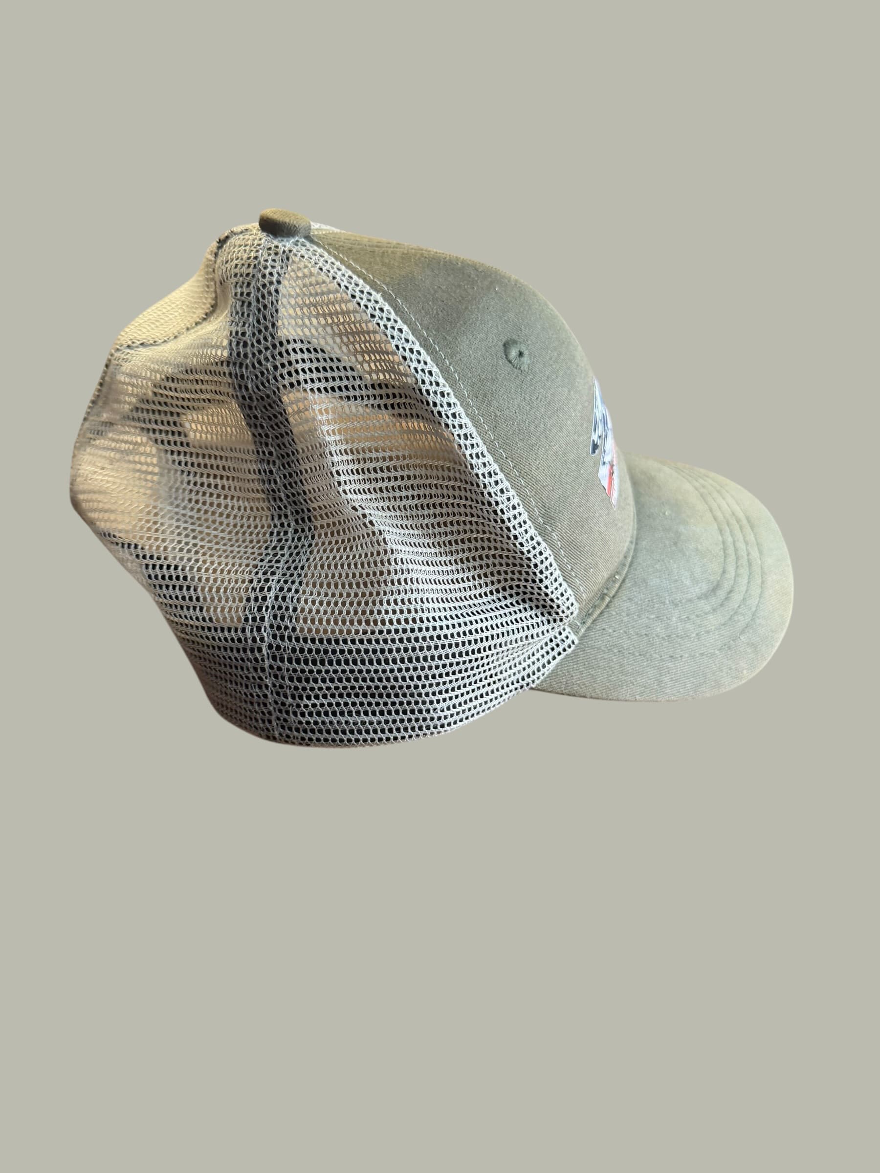 Skeeter Performance Fishing Boats Olive Green Mesh Trucker Hat Snapback Cap - Thumbnail 6