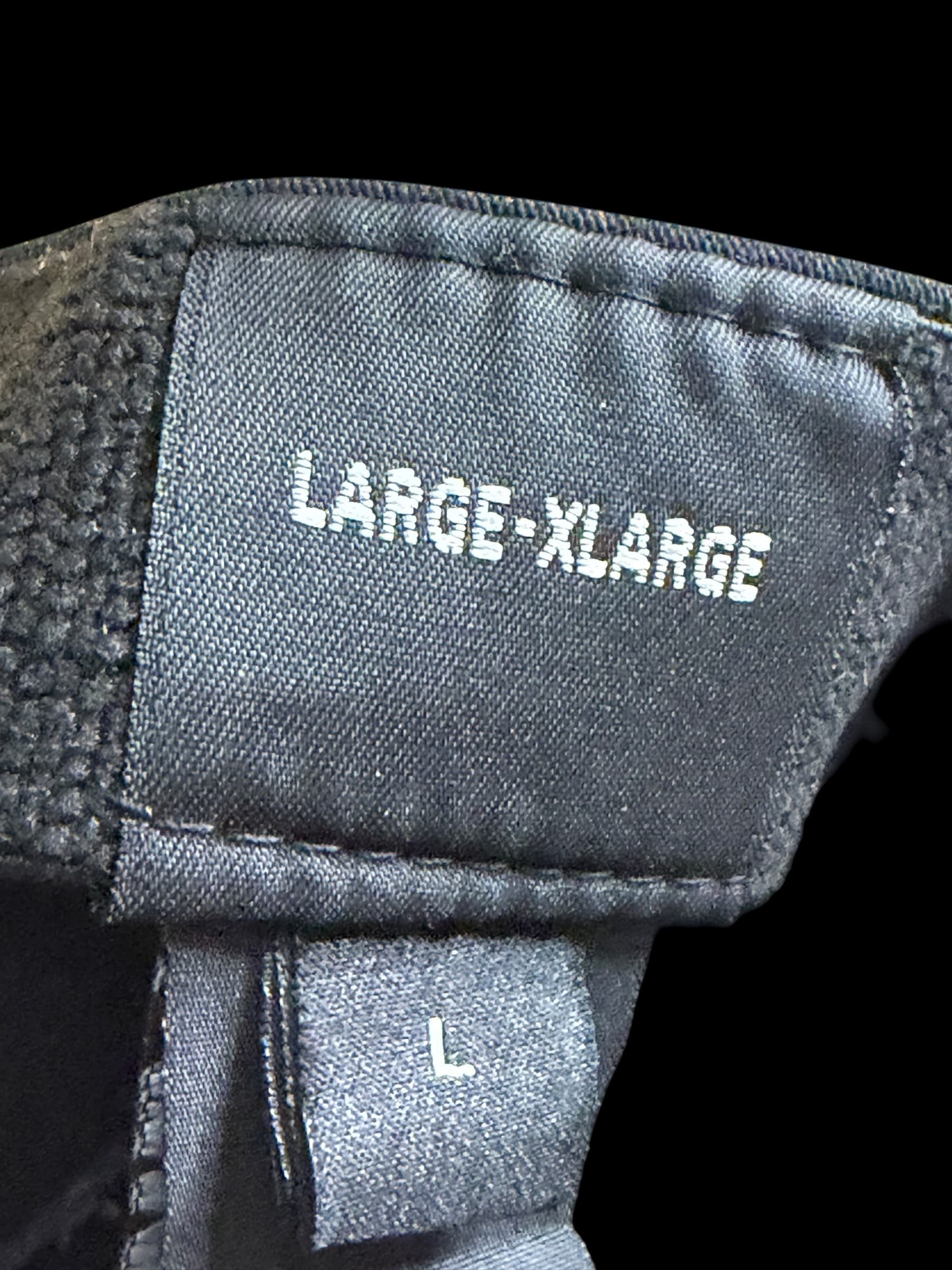 Harley-Davidson New Era 39THIRTY Winged Logo Flex Fit Hat Gray Black L/XL Used - Thumbnail 8