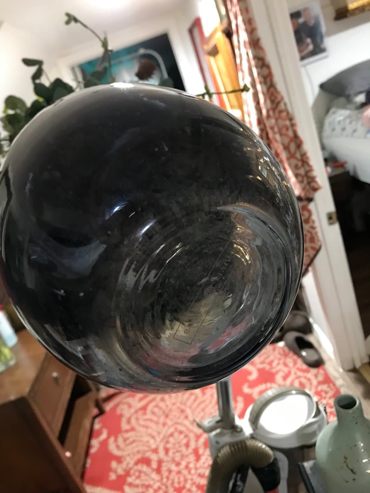 Vase with gold ombreigh - Thumbnail 4