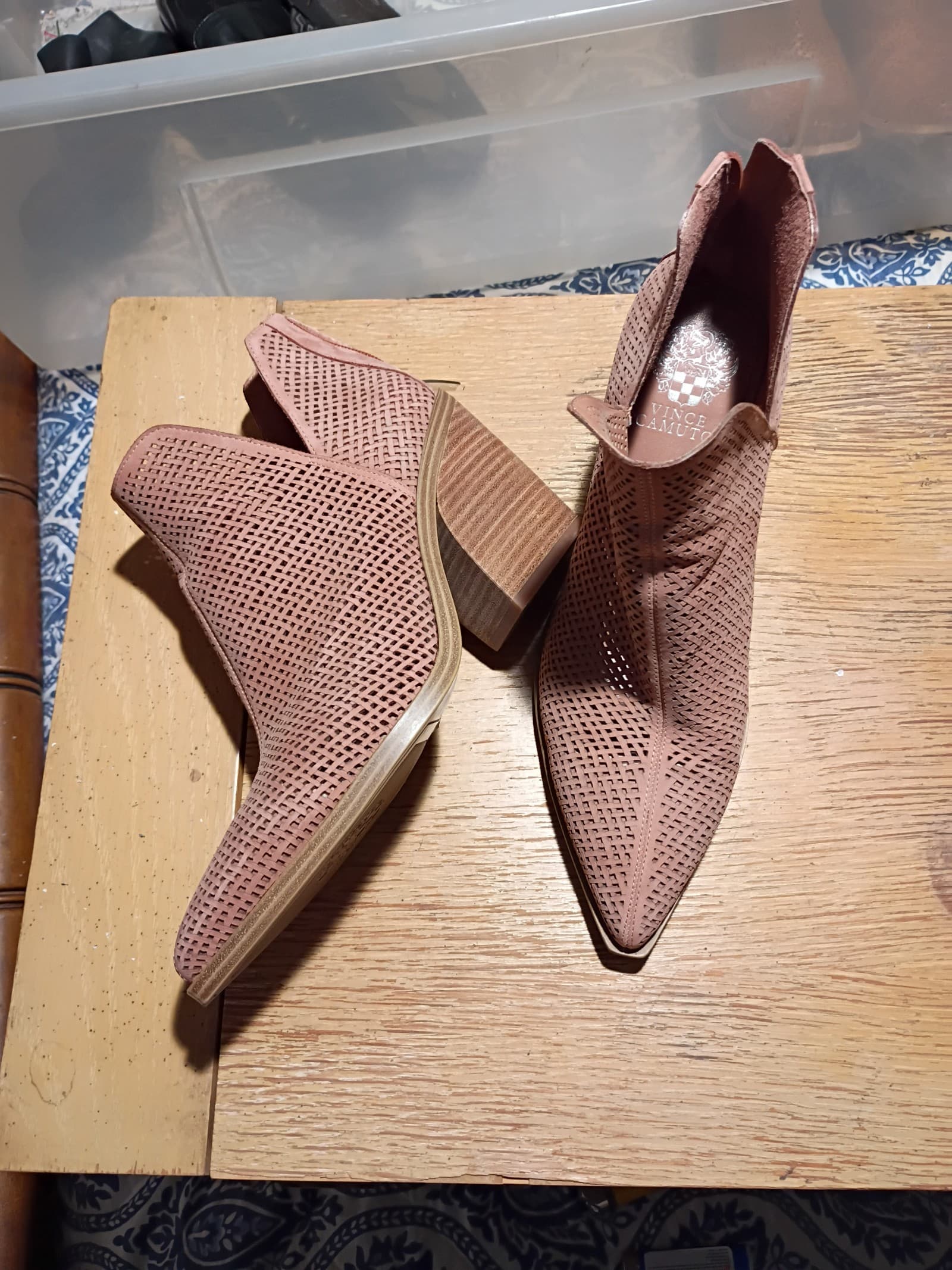 Vince camuto healed boots