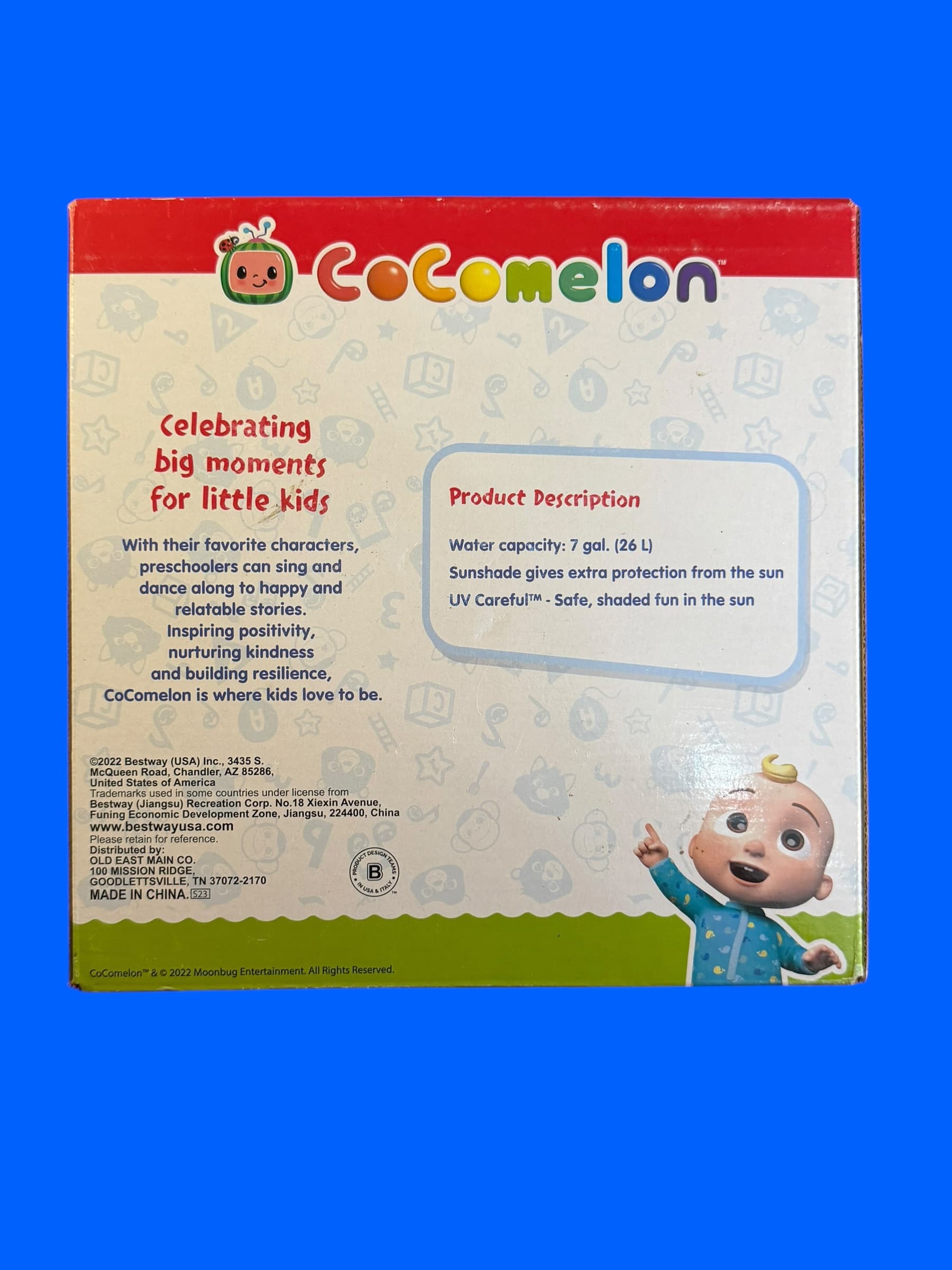 CoComelon Shaped Baby Pool - Thumbnail 2