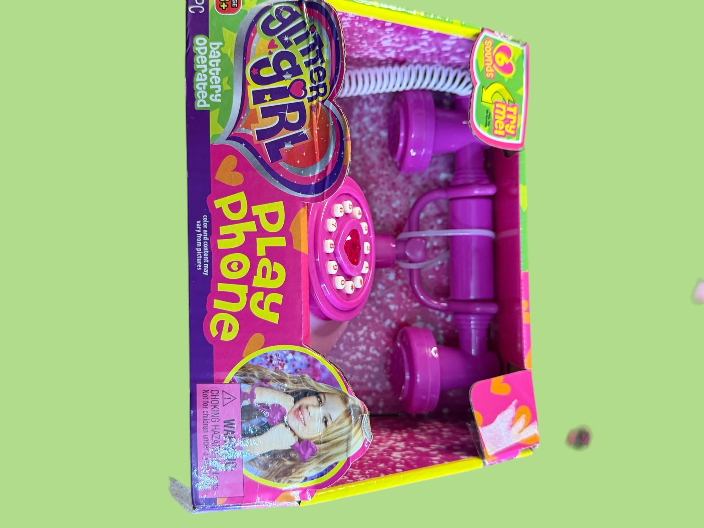 Glitter Girl Play Phone - Image 1