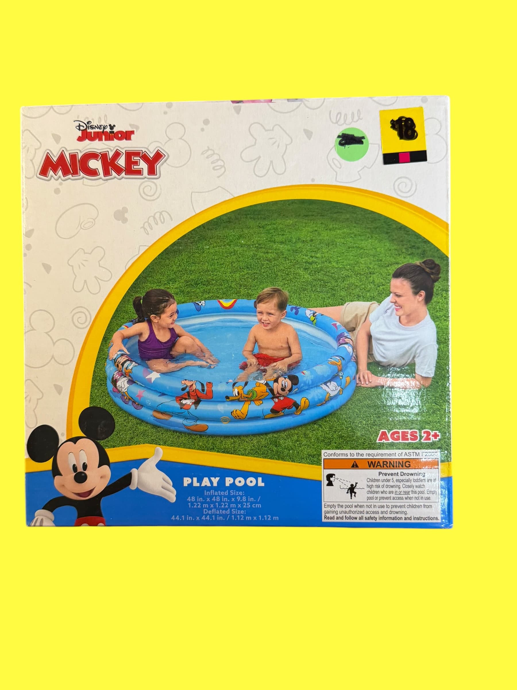 Mickey Mouse Junior Play Pool - Image 1
