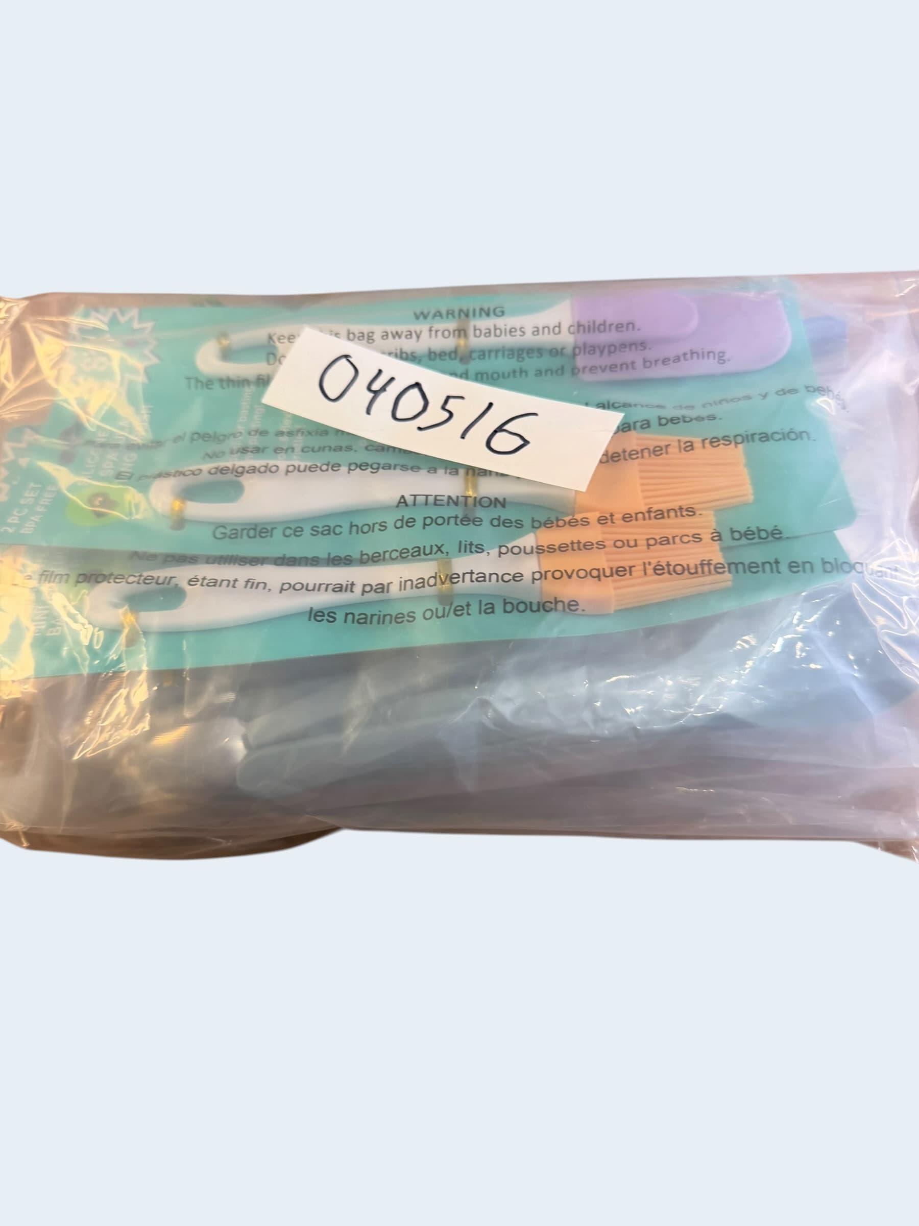 Silicone Spatula Brush Sets + Stainless Travel Flatware Cutlery Kitchen Lot - Thumbnail 3