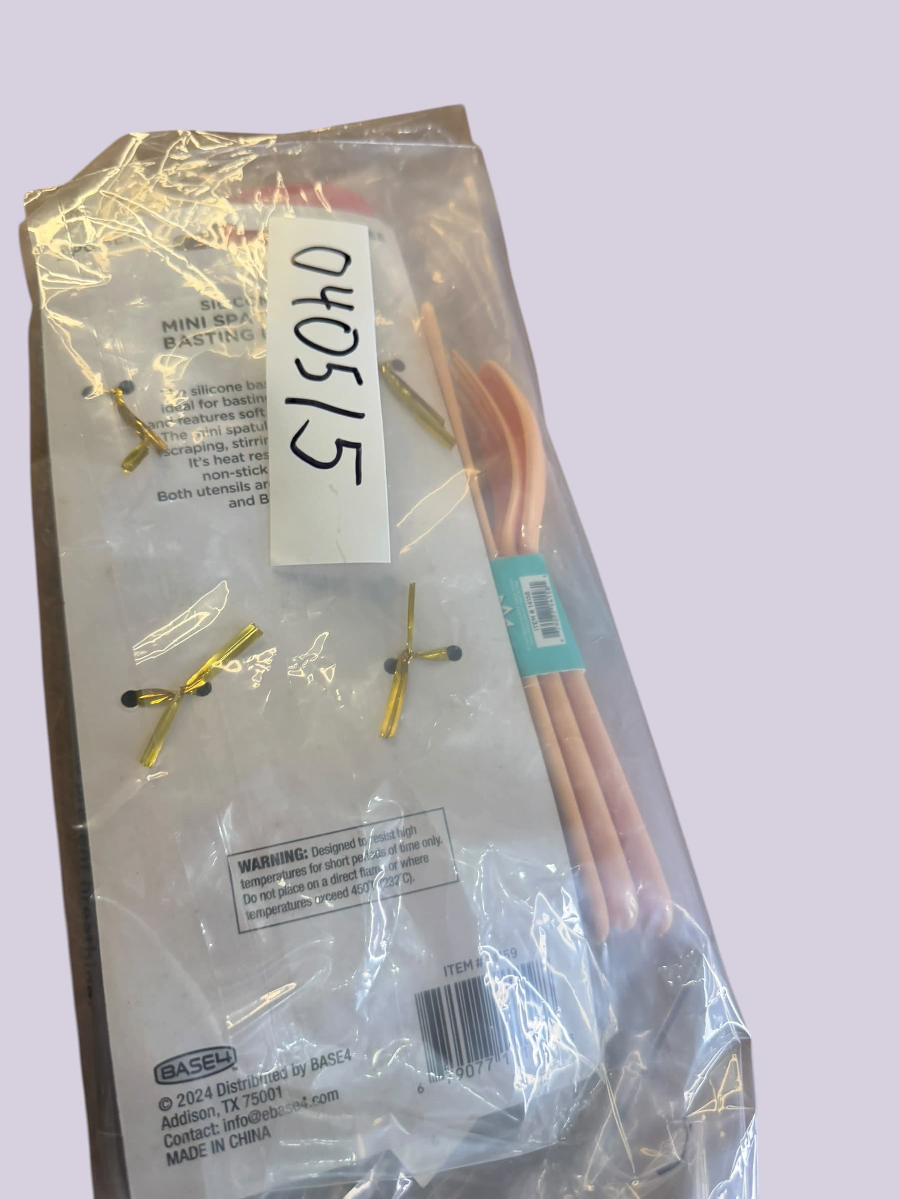 Silicone Spatula Basting Brush BPA Free Set + Red Spatula Kitchen Tools Lot - Thumbnail 3