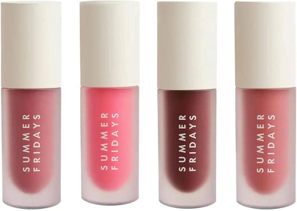 Summer Fridays the Complete Dream Set  Four Shades of New Dream Lip Oil - Thumbnail 4