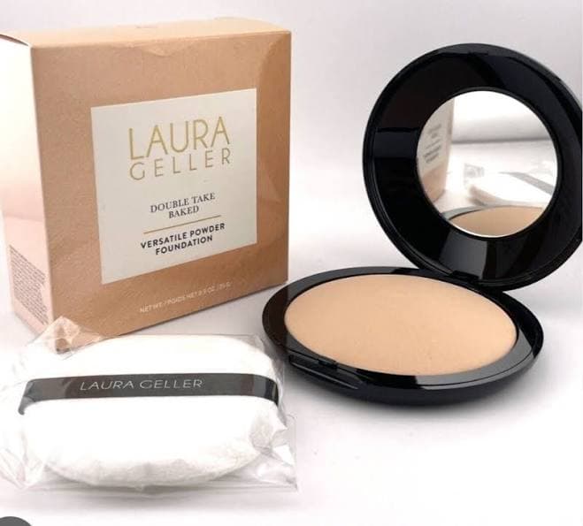 Laura Geller Double Take Baked Versatile Powder Foundation 0.9 Oz FAIR 0022034B - Thumbnail 5