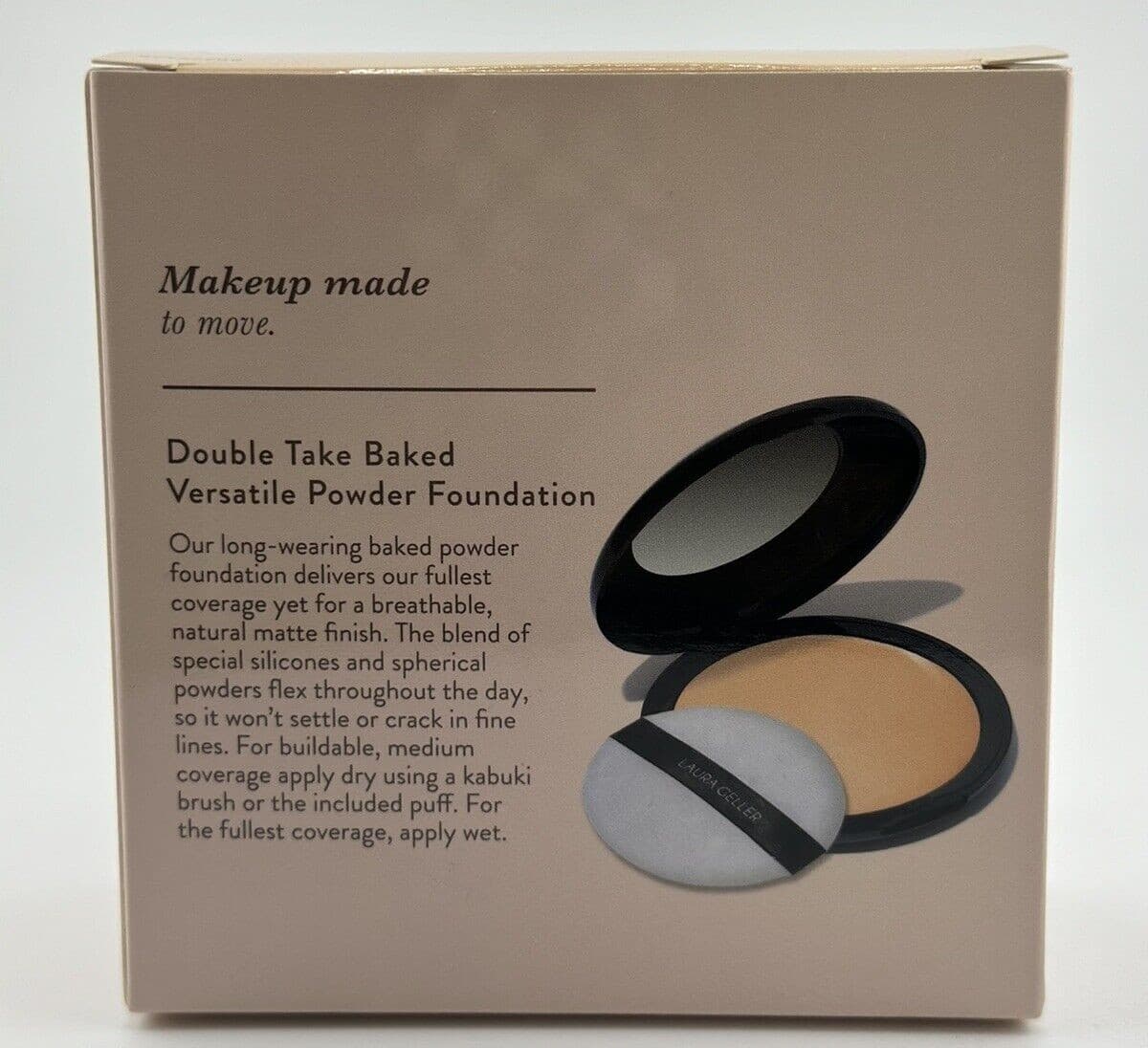 Laura Geller Double Take Baked Versatile Powder Foundation 0.9 Oz FAIR 0022034B - Thumbnail 3