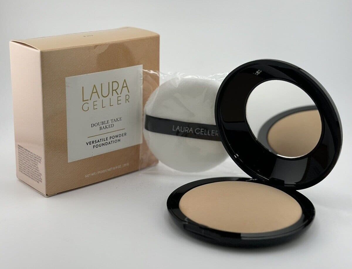 Laura Geller Double Take Baked Versatile Powder Foundation 0.9 Oz FAIR 0022034B