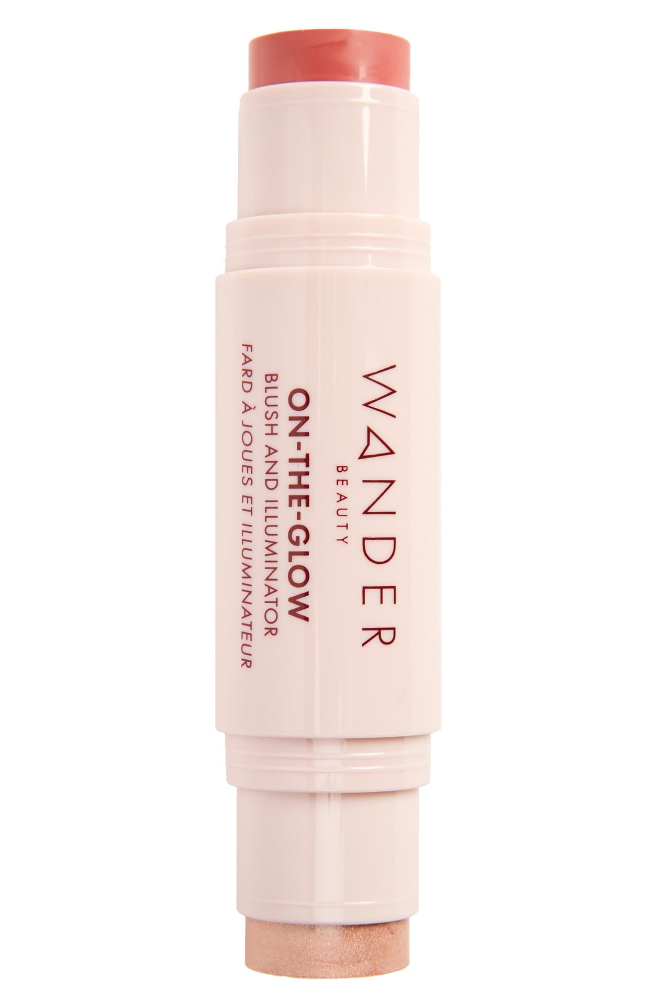 Wander Beauty on-the-glow Blush & Illuminator in Beauty: Coral rose / Nude Glow