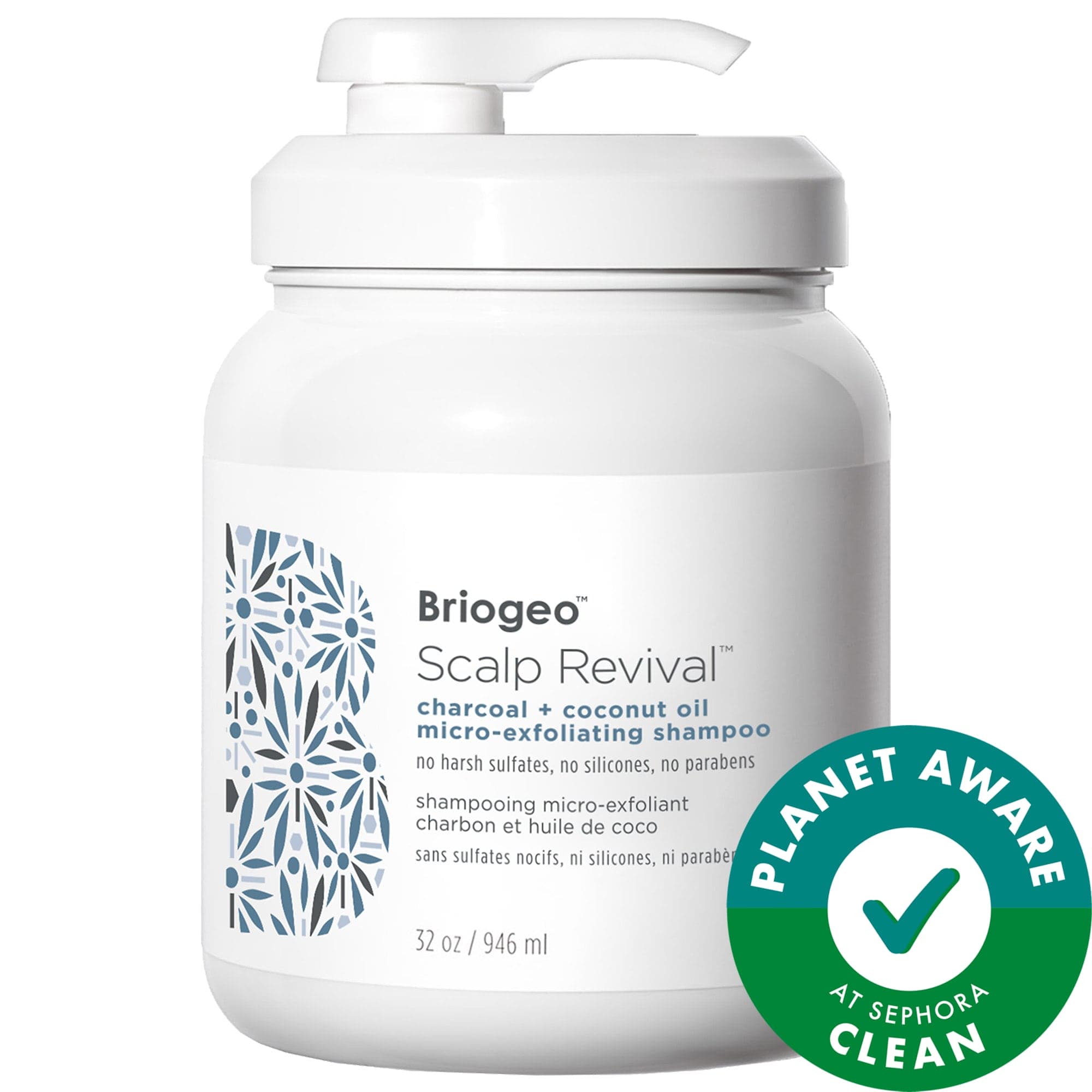 Briogeo Scalp Revival™ Charcoal + Coconut Oil Micro-Exfoliating Scalp Scrub Shampoo 2 Oz - Thumbnail 6
