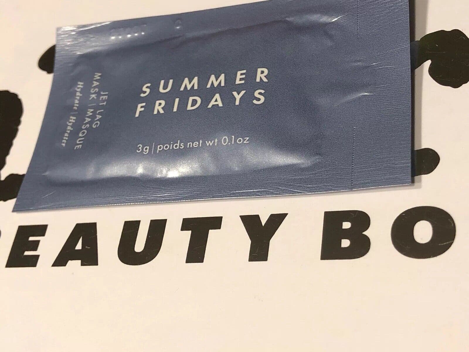 SUMMER FRIDAYS JET LAG MASK Sample 3g 0.1oz Each Single Use Packette - Thumbnail 3