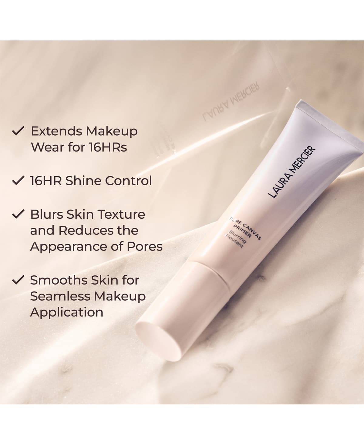 Laura Mercier Pure Canvas Primer Travel Size, 15mL - Thumbnail 6