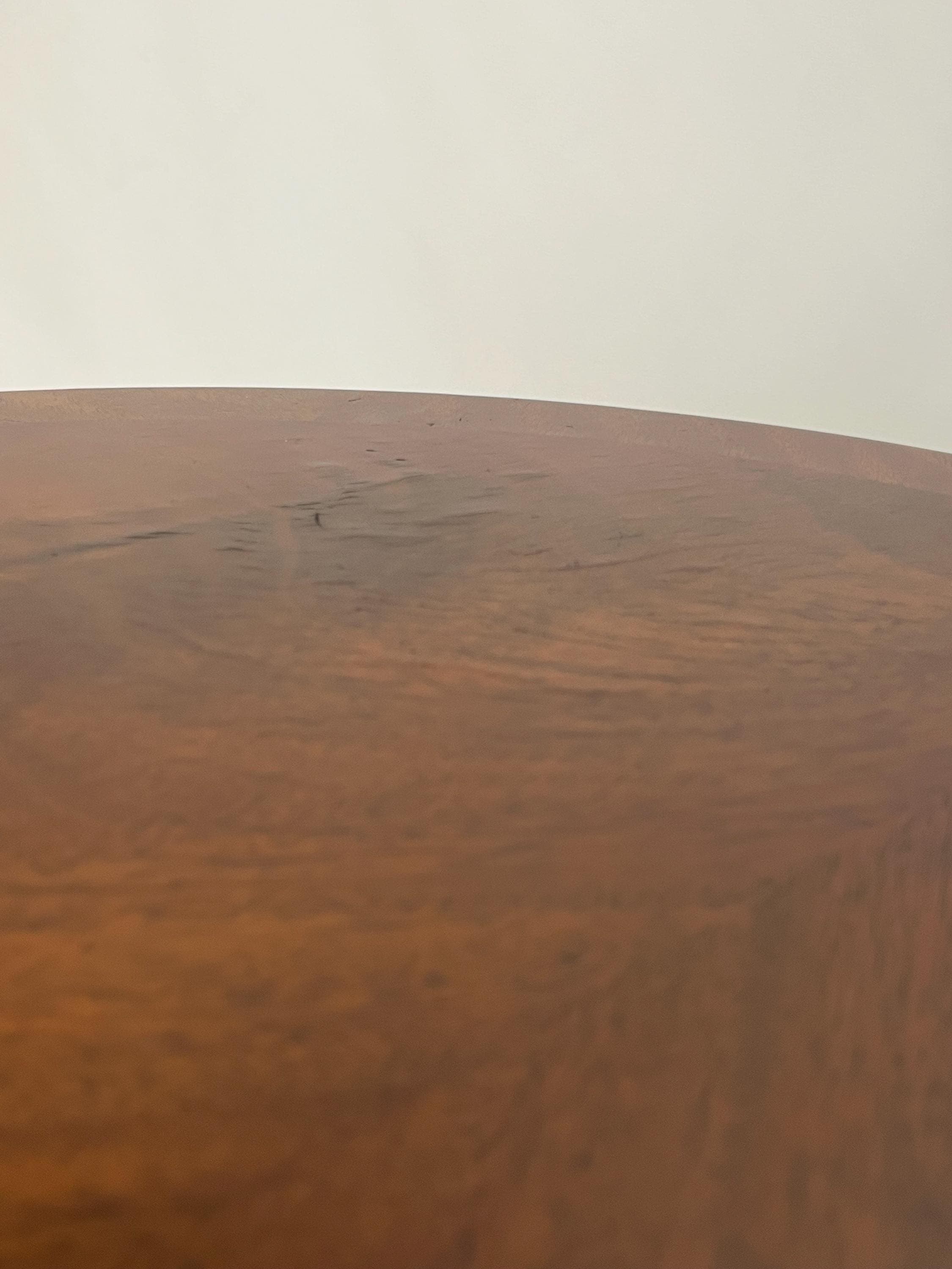 Baker Furniture Federal Style Mahogany Drum Table With Candle Slides - Thumbnail 15