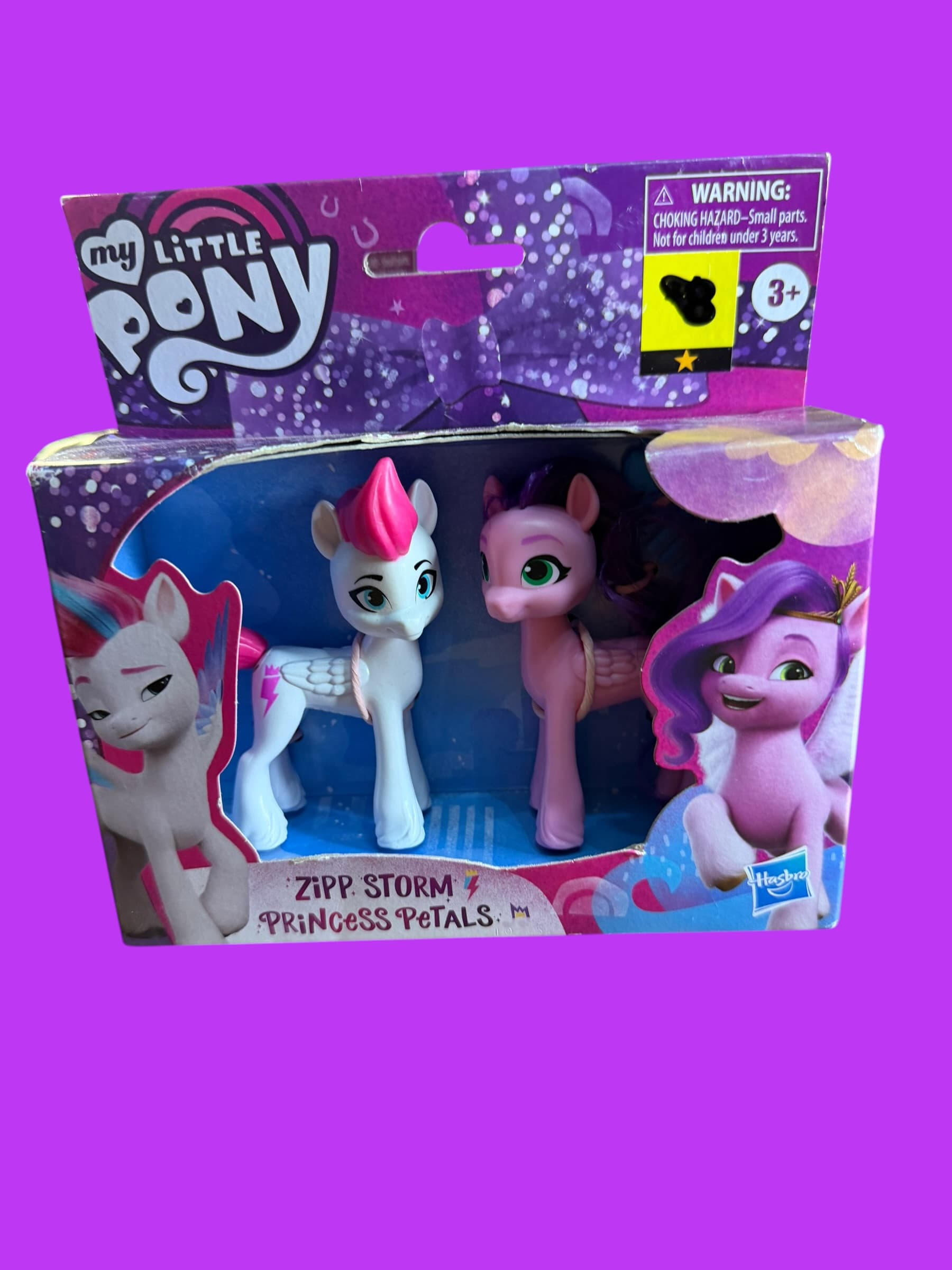 My Little Pony Zipp Storm & Princess Petals Figures - Image 1