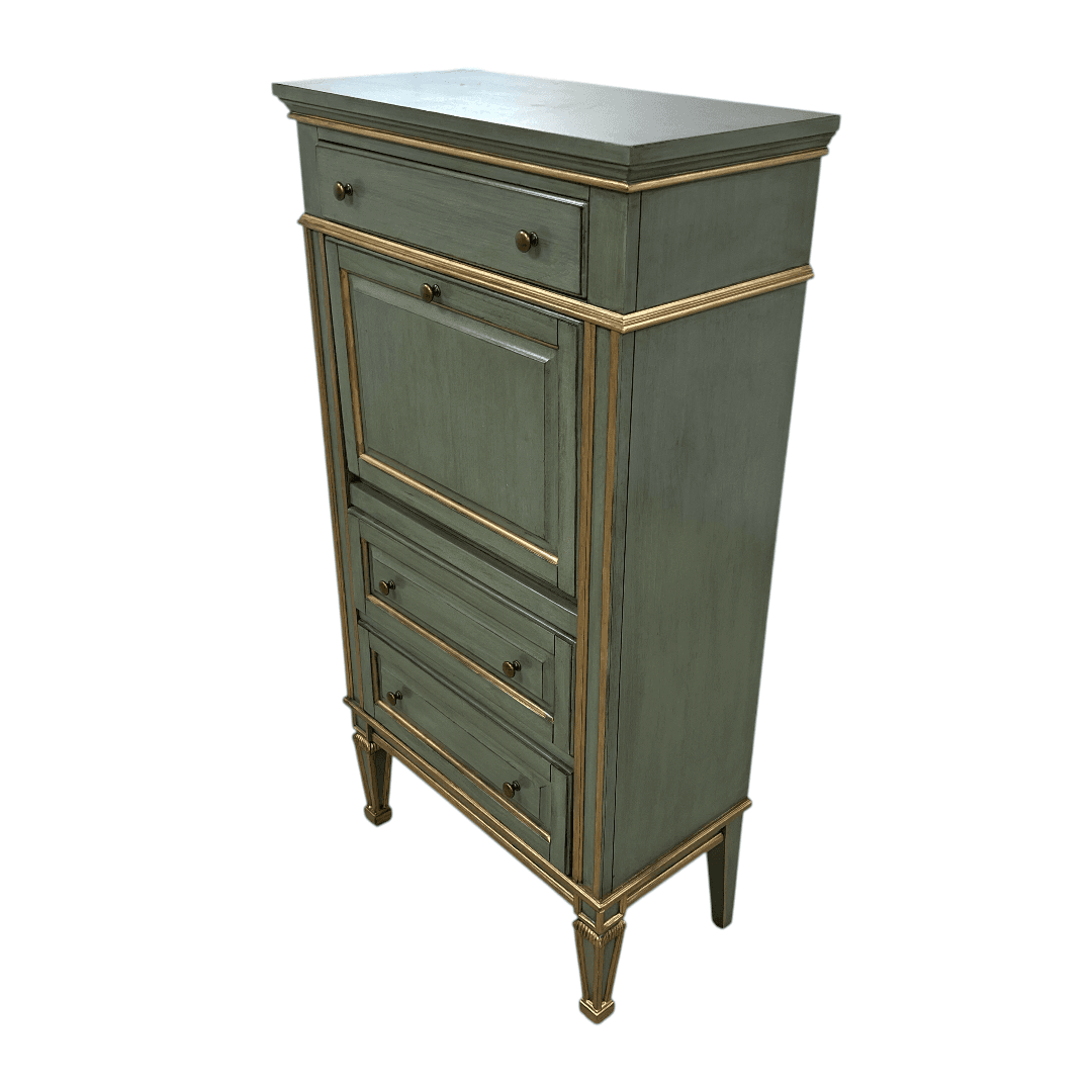 Butler Specialty Company Wordsworth Royal Pastel Green Secretary - Thumbnail 5