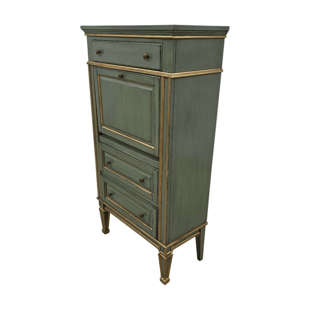 Butler Specialty Company Wordsworth Royal Pastel Green Secretary - Thumbnail 6