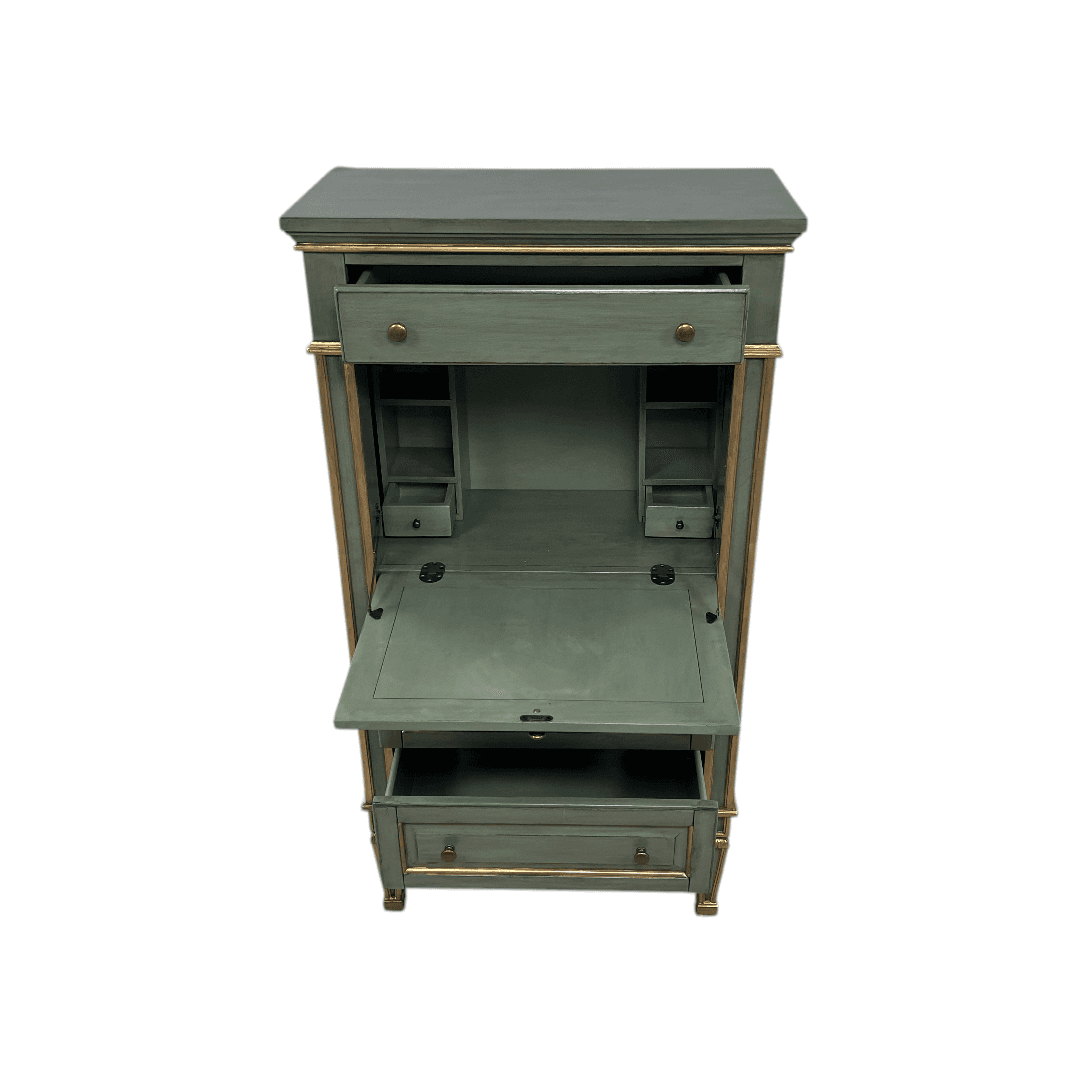 Butler Specialty Company Wordsworth Royal Pastel Green Secretary - Thumbnail 14