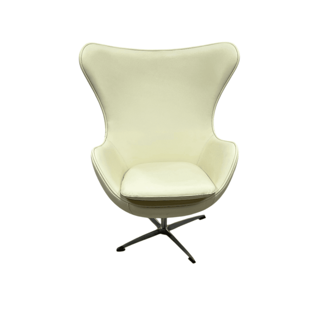 Orren Ellis Finola Top Grain Leather Accent Chair - Thumbnail 3