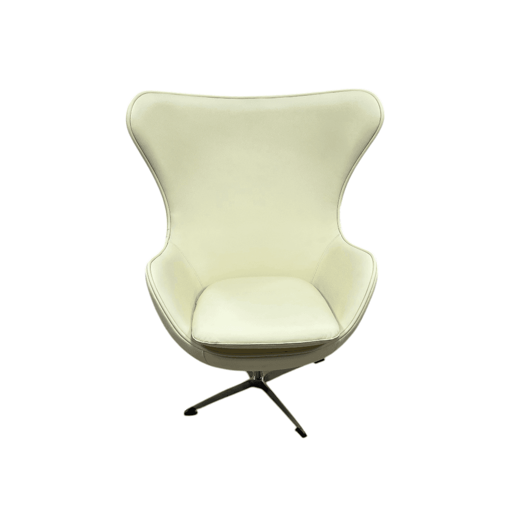 Orren Ellis Finola Top Grain Leather Accent Chair - Thumbnail 2