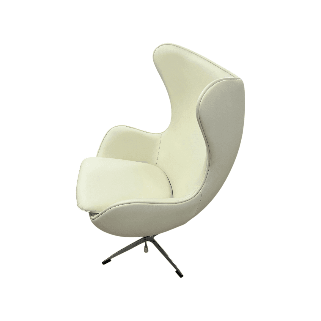 Orren Ellis Finola Top Grain Leather Accent Chair - Thumbnail 11