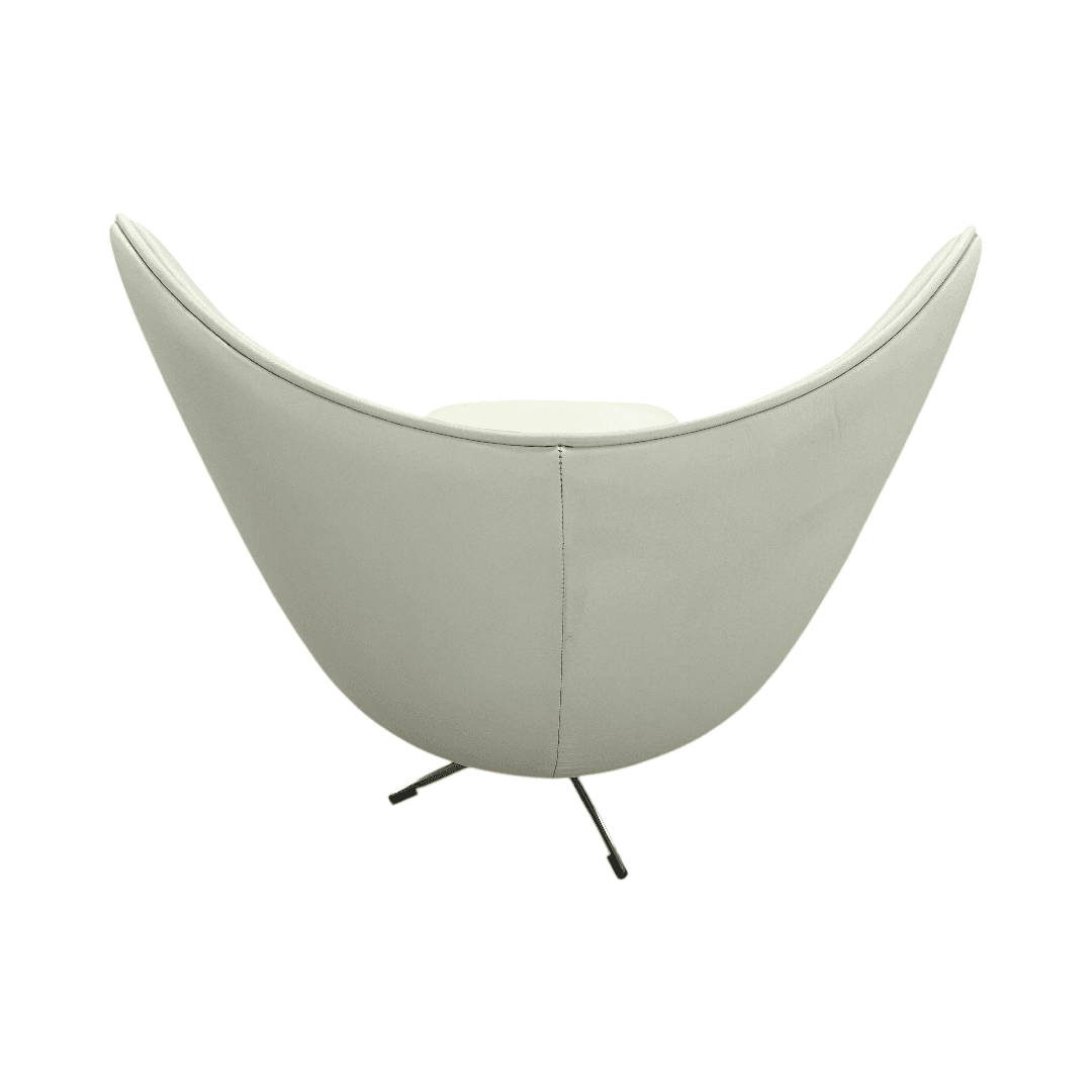 Orren Ellis Finola Top Grain Leather Accent Chair - Thumbnail 12