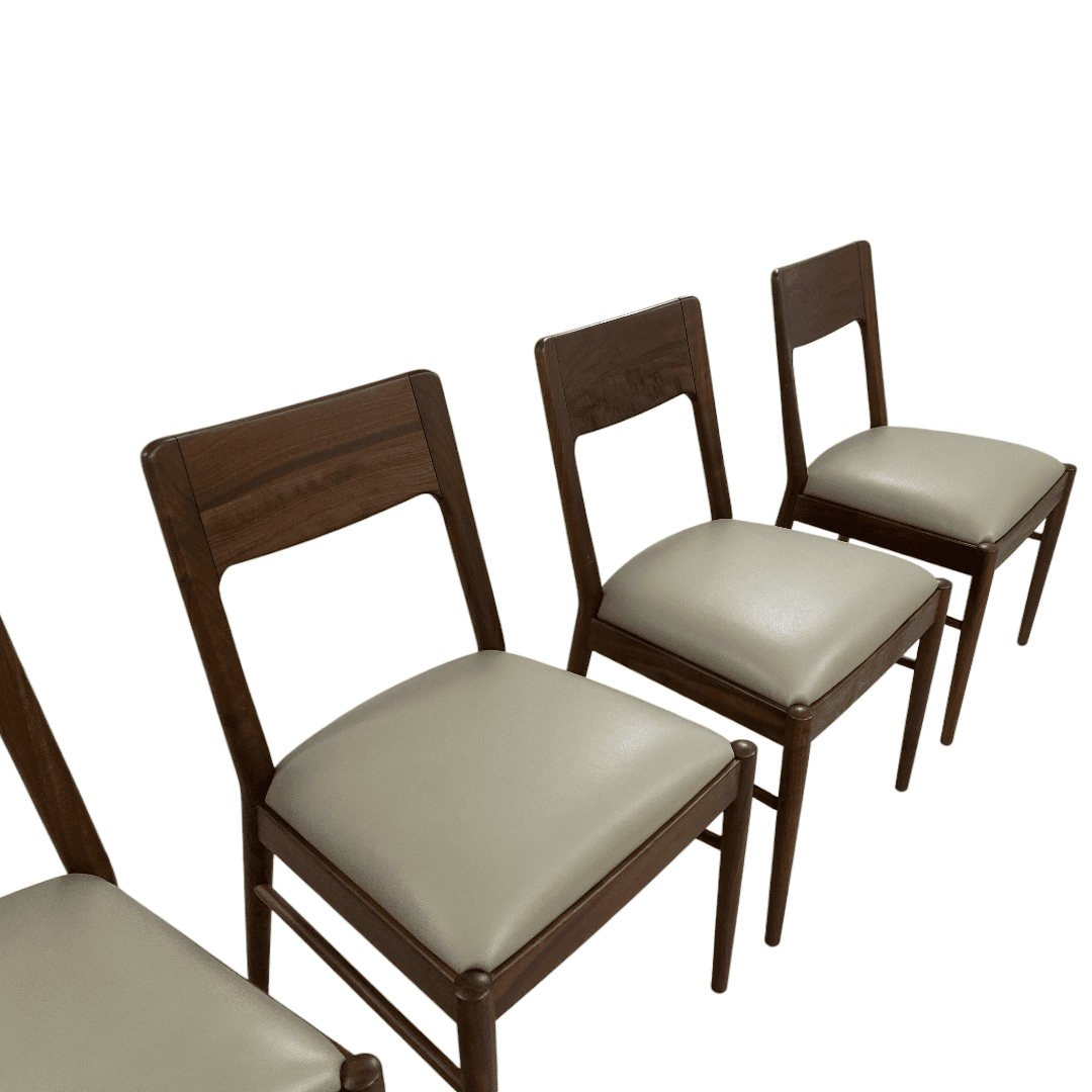 Stickley Walnut Grove Side Chair Set of 4 - Thumbnail 9