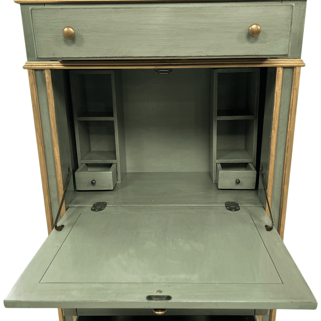 Butler Specialty Company Wordsworth Royal Pastel Green Secretary - Thumbnail 15