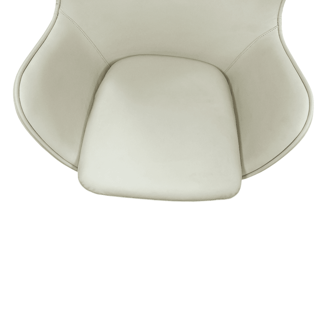 Orren Ellis Finola Top Grain Leather Accent Chair - Thumbnail 9