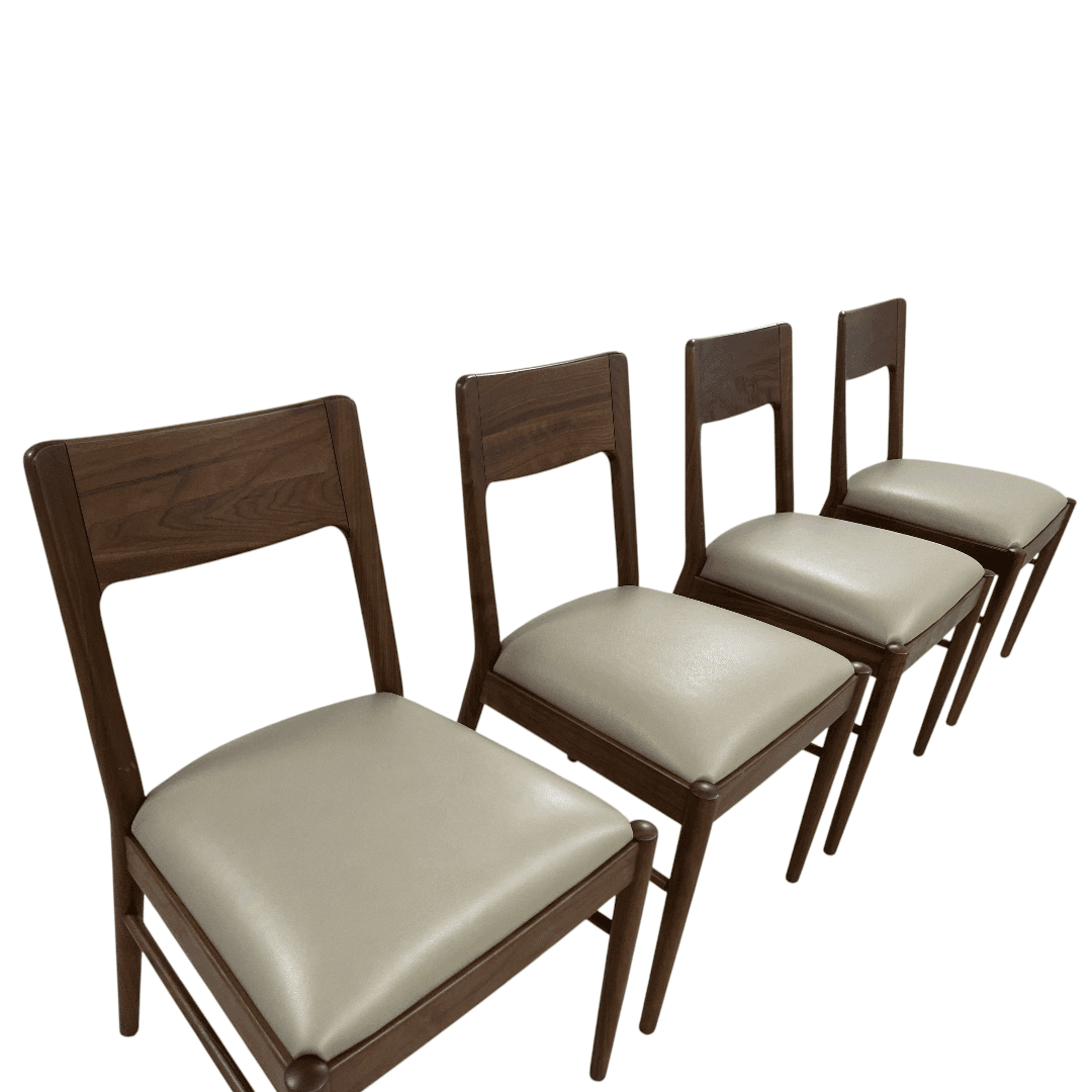 Stickley Walnut Grove Side Chair Set of 4 - Thumbnail 7