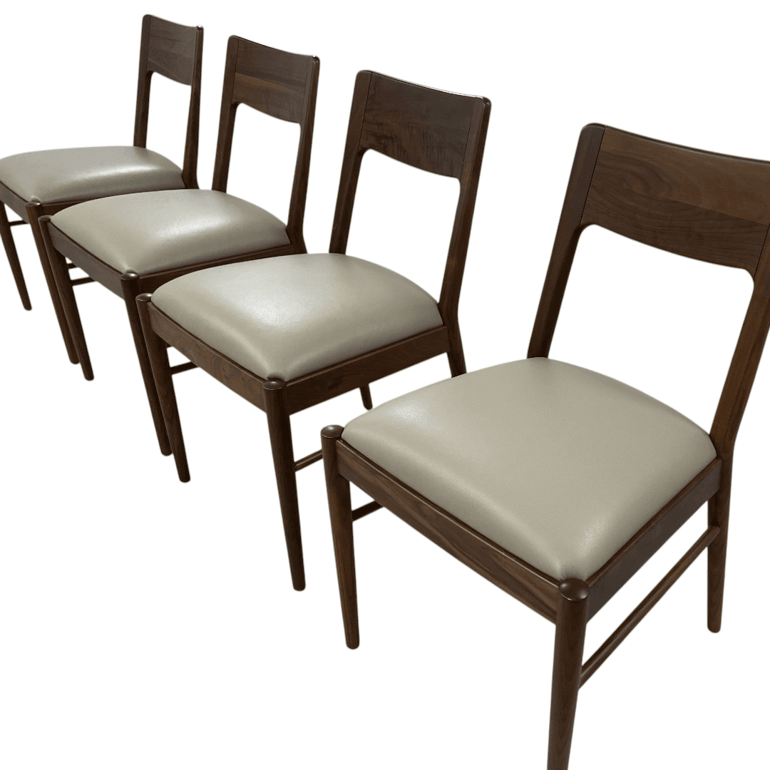 Stickley Walnut Grove Side Chair Set of 4 - Thumbnail 11