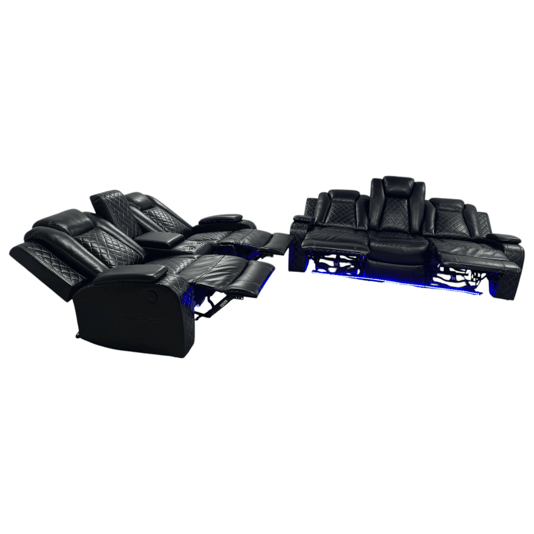 Wrought Studio 2 - Piece Breathing Leather Power Reclining Living Room Set - Thumbnail 28